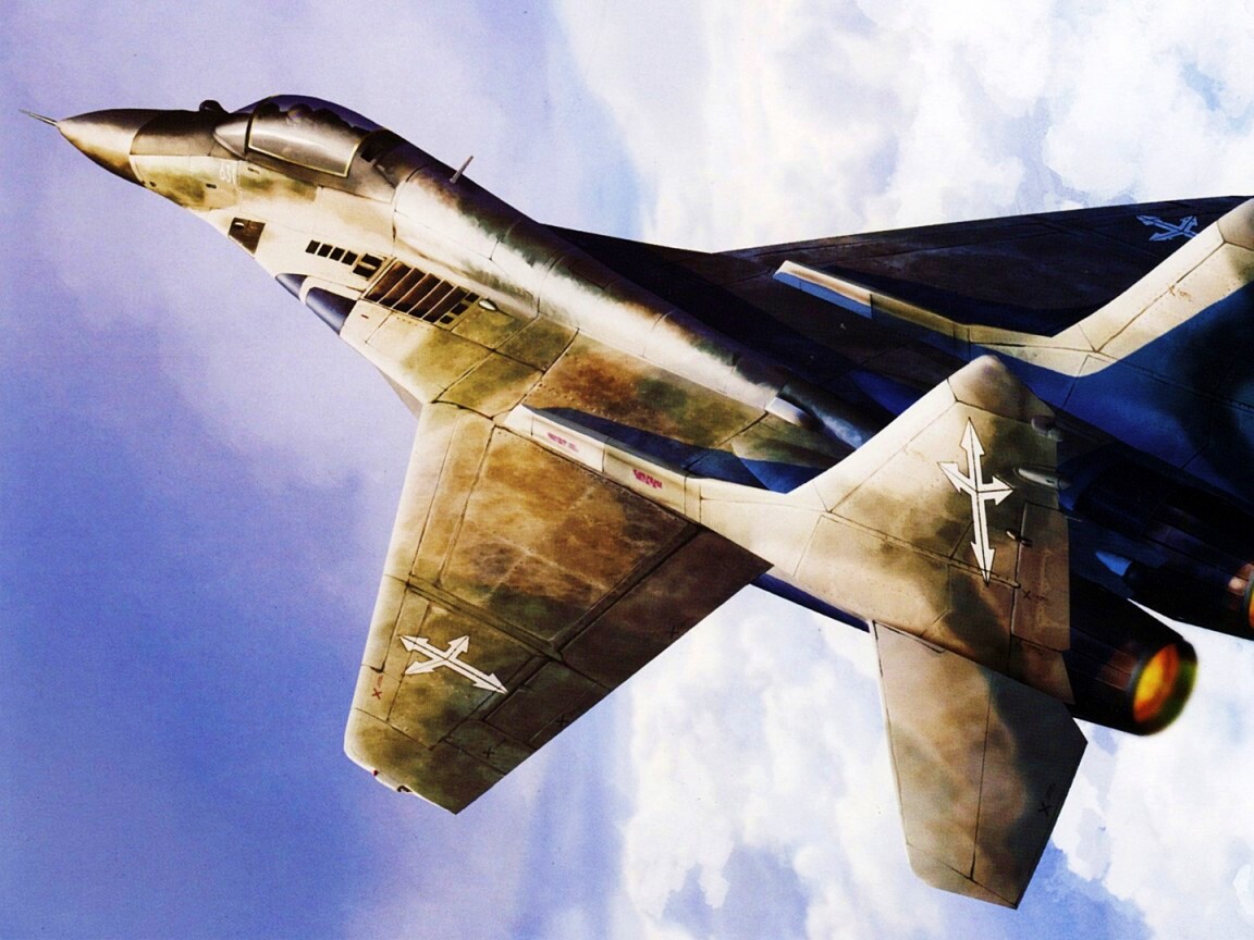Истребитель Миг обои