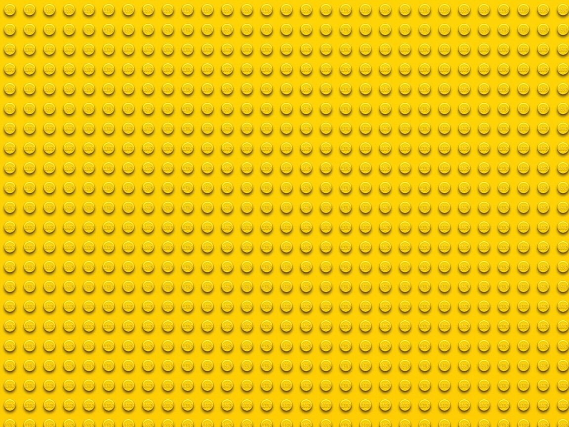 Желтые штырьки Lego обои