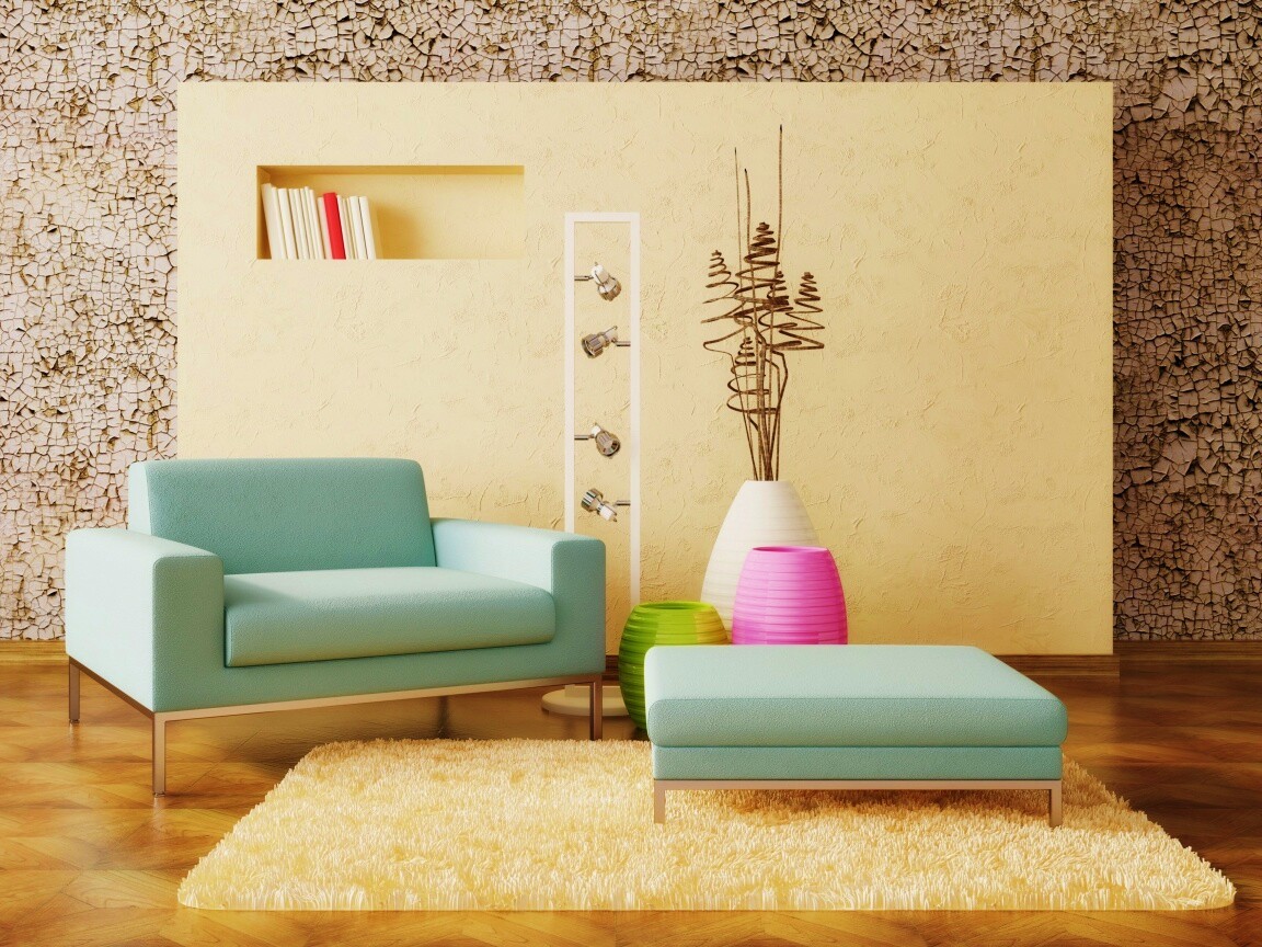 Стильный декор обои