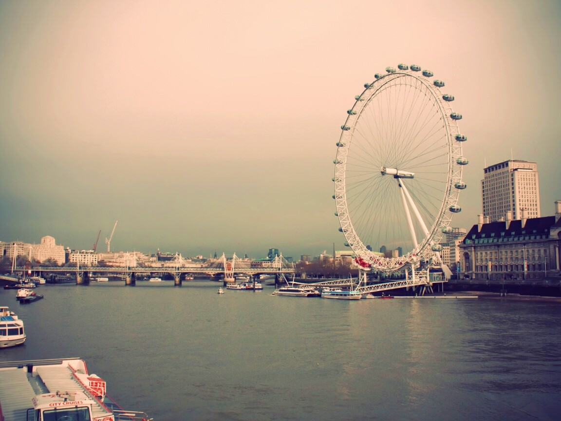 Колесо обозрения обои