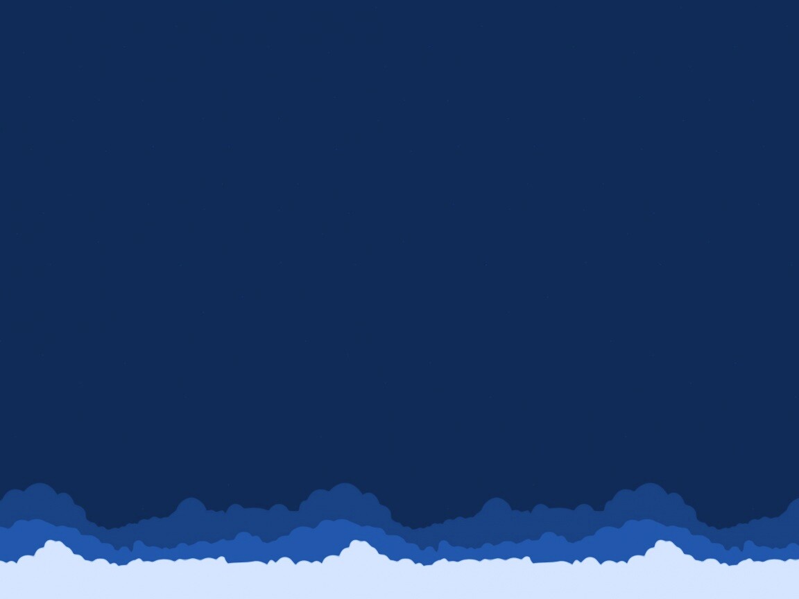 Над облаками в векторном стиле обои