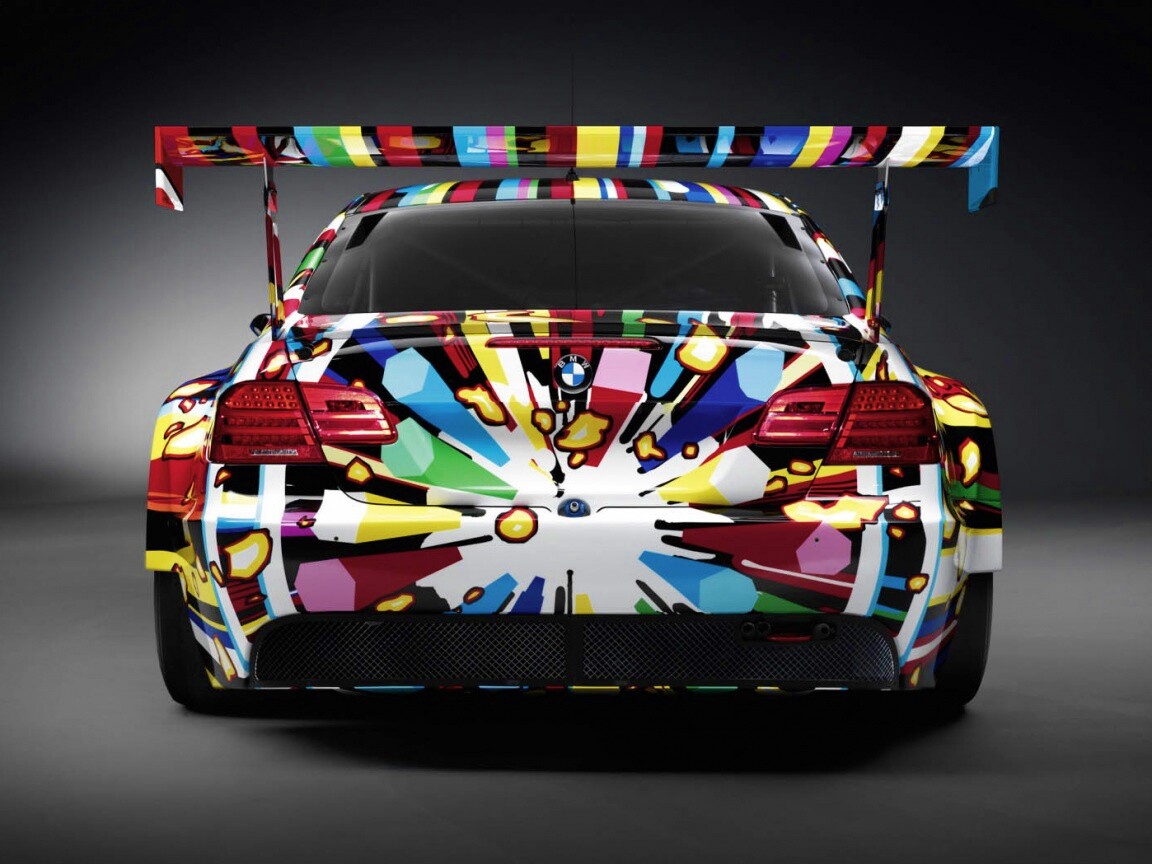 BMW  в сумасшедшем окрасе обои