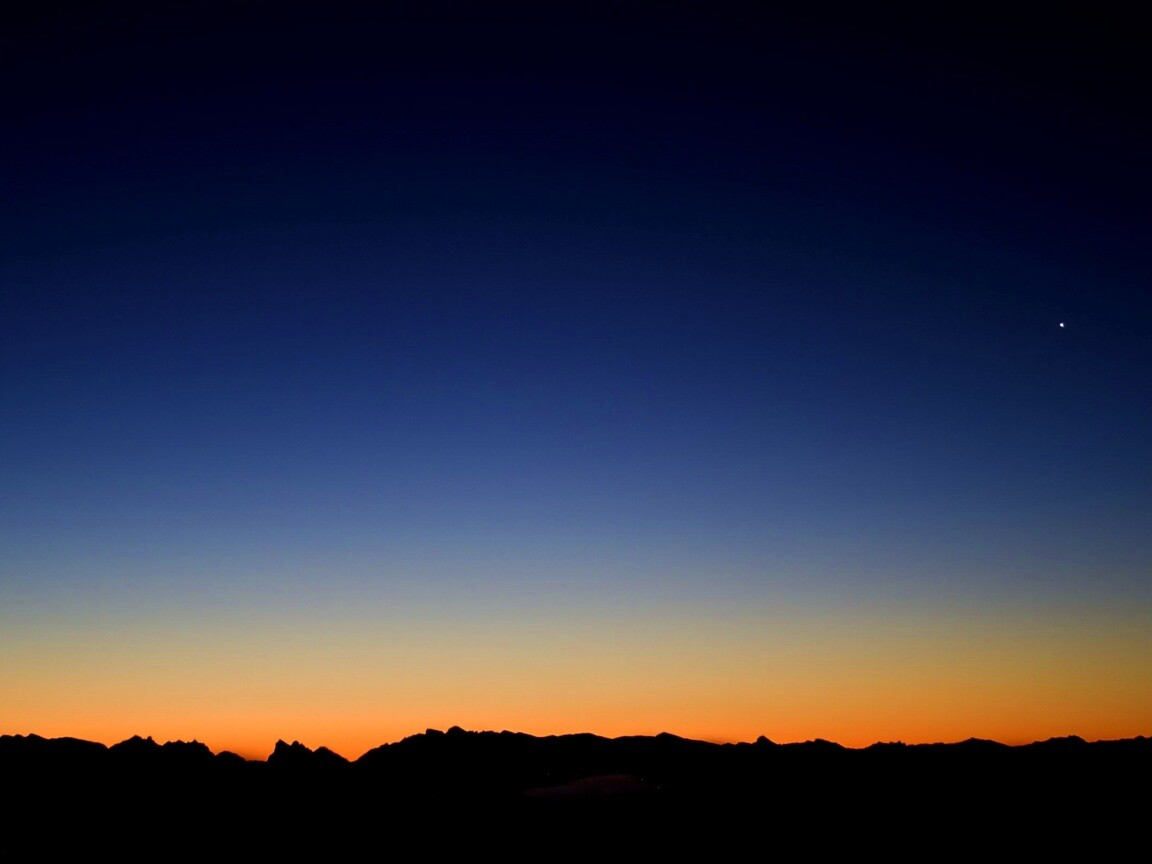 Сказочный закат обои