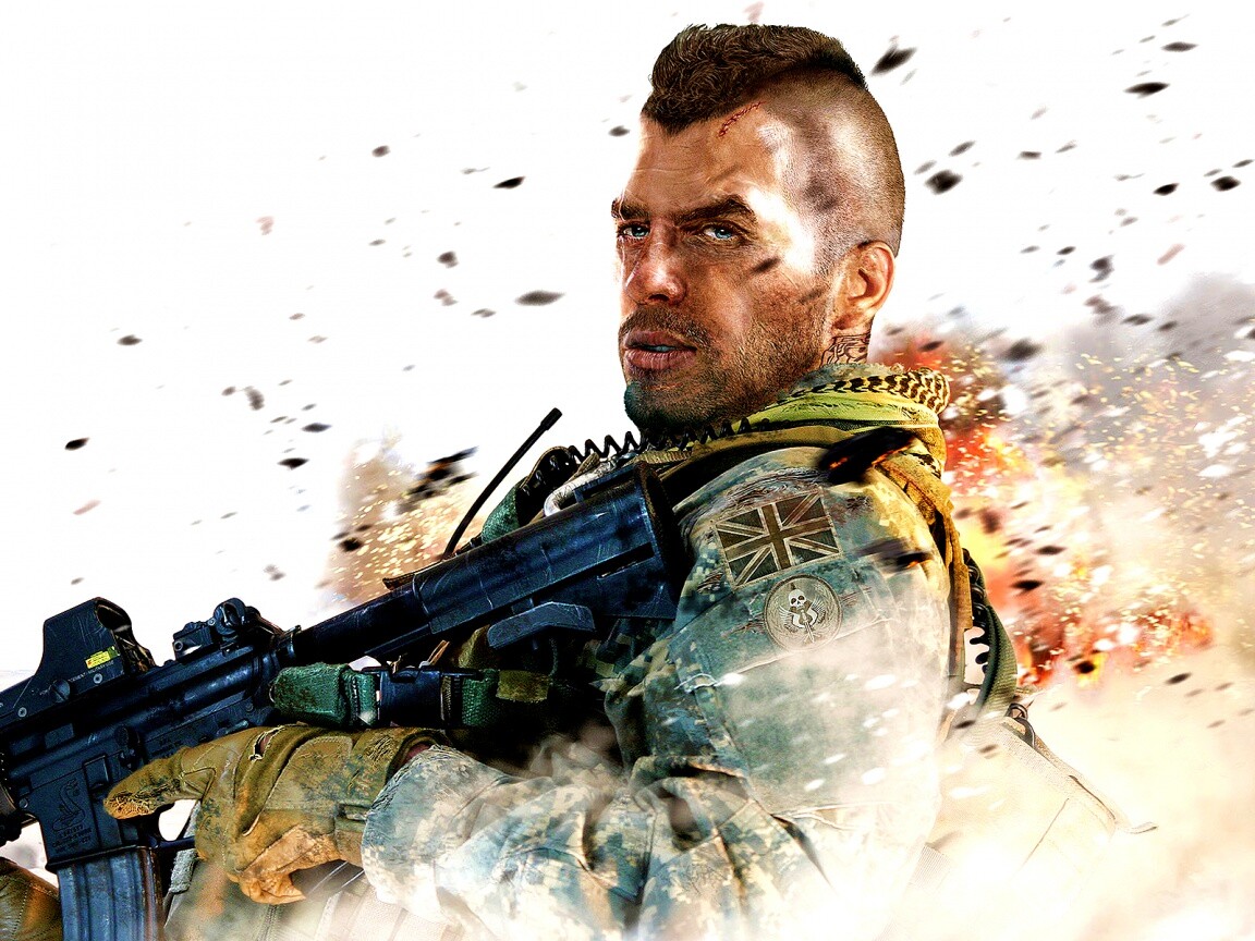 Солдат из COD Modern Warfare обои