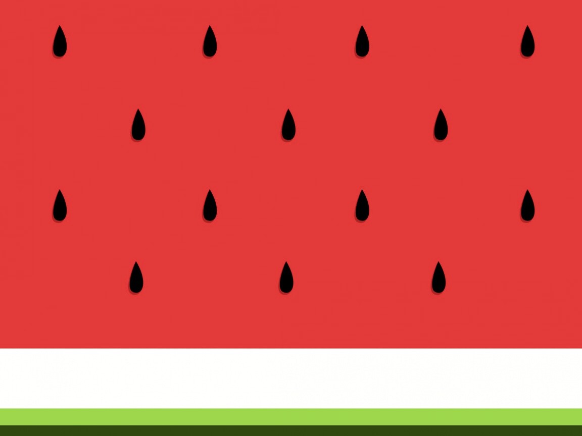 Рисунок арбуза обои