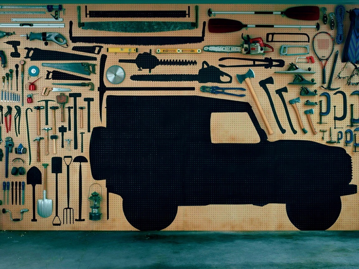 Типичный гараж обои