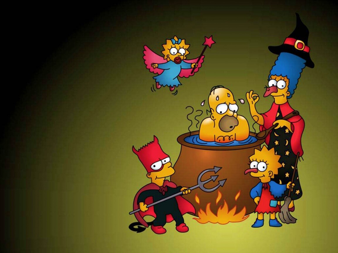 Шабаш Симпсонов обои
