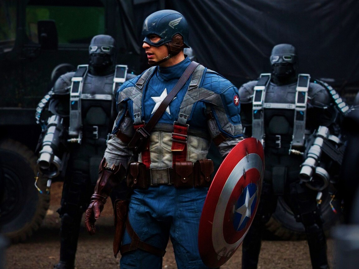 Капитан Америка обои