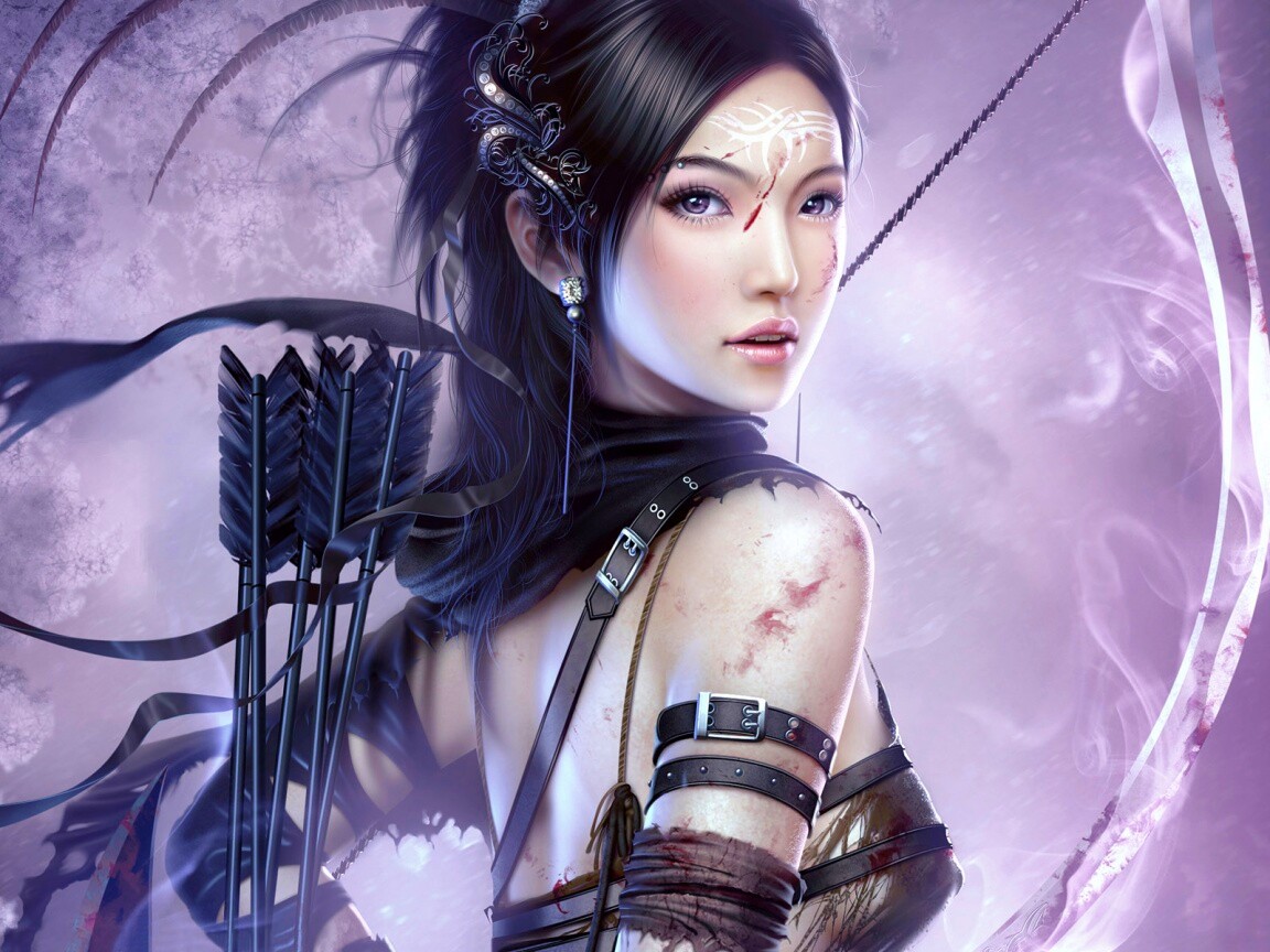 Лучница обои