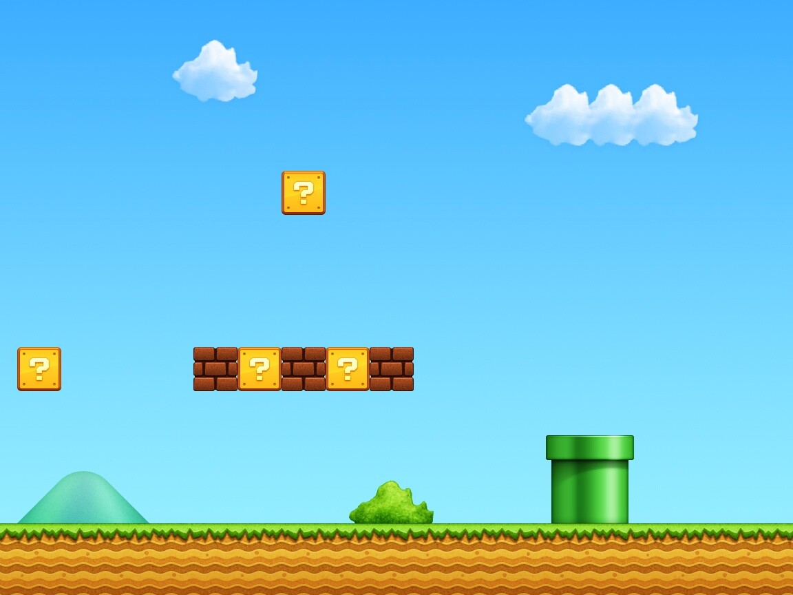 Мир супермарио обои