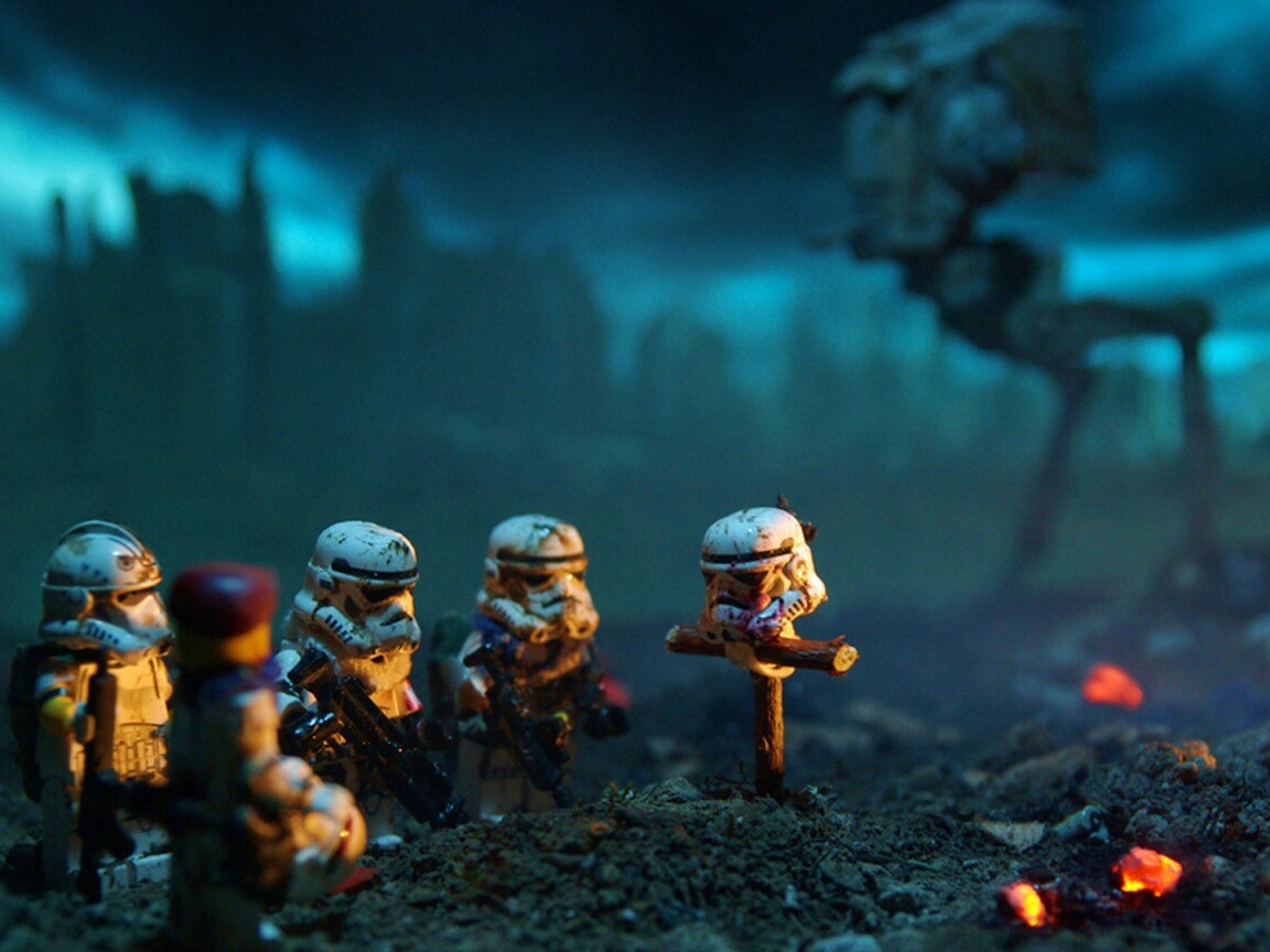Могила Lego штурмовика обои