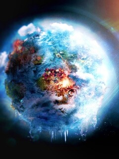 Обледеневшая земля обои