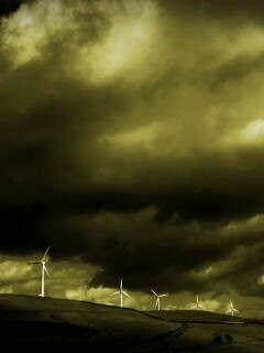 Ветрянные электростанции обои