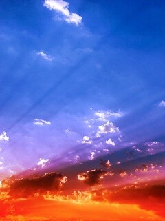 Красота восходящего солнца обои