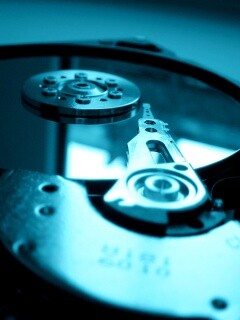 Разобранный жесткий диск обои