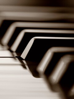 Клавиши  рояля обои