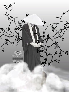 Молящийся монах обои