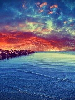 Каменная насыпь обои