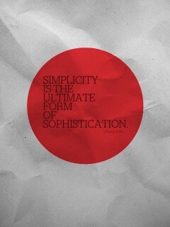 Простота обои