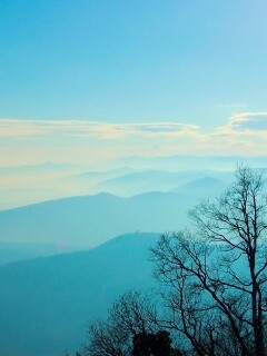 Голубые горы обои