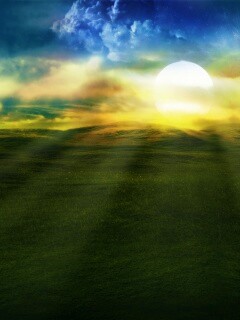 Белое солнце обои