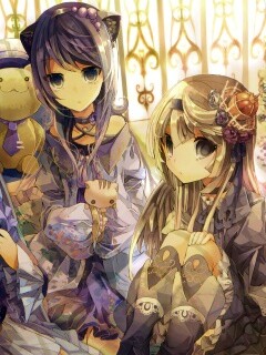 Три лоли обои