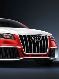 Красный Ауди обои