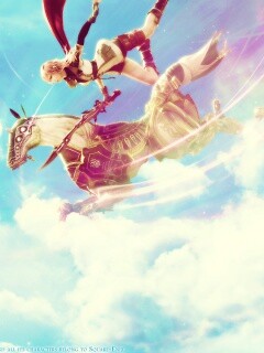 Девушка из Final Fantasy XIII обои