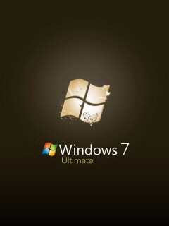 Логотип WIndows 7 Ultimate обои