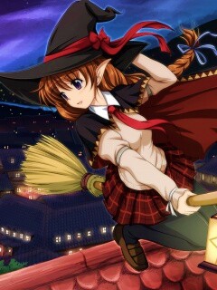 Эльфийская ведьмочка обои