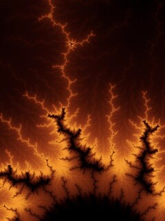 Огненные молнии обои