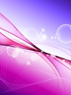 Лиловые волны обои