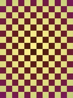 Красно-желтая клетка обои