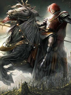 Рыцарь с копьем обои