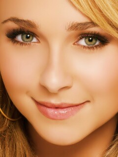 Лицо красавицы обои