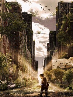 Постапокалиптический мир обои