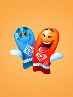 Руковички - символ олимпиады обои