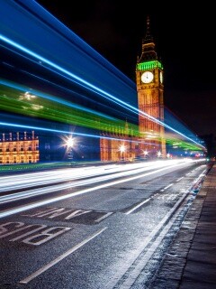 Ночной лондон обои