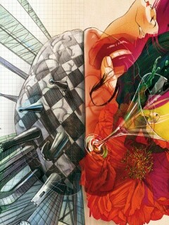 Левая и правая часть мозга обои