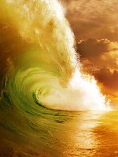 Цунами обои