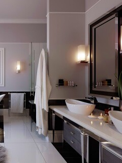 Современная ванна обои