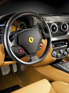 Салон феррари обои