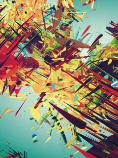 Сумасшедшая абстракция обои