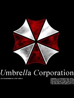 Логотип корпорации Амбрелла (Umbrella corp) обои