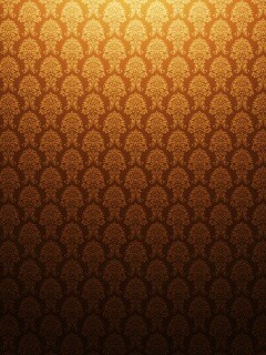 Оранжевые узоры обои