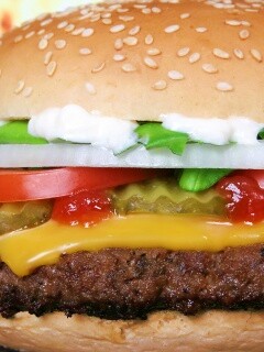 Чизбургер обои