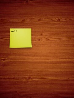 Стикер Post it! обои