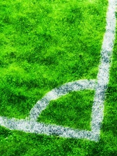 Угол футбольного поля обои