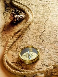 Древняя карта обои