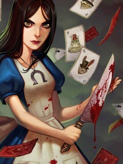 Алиса в стране чудес обои